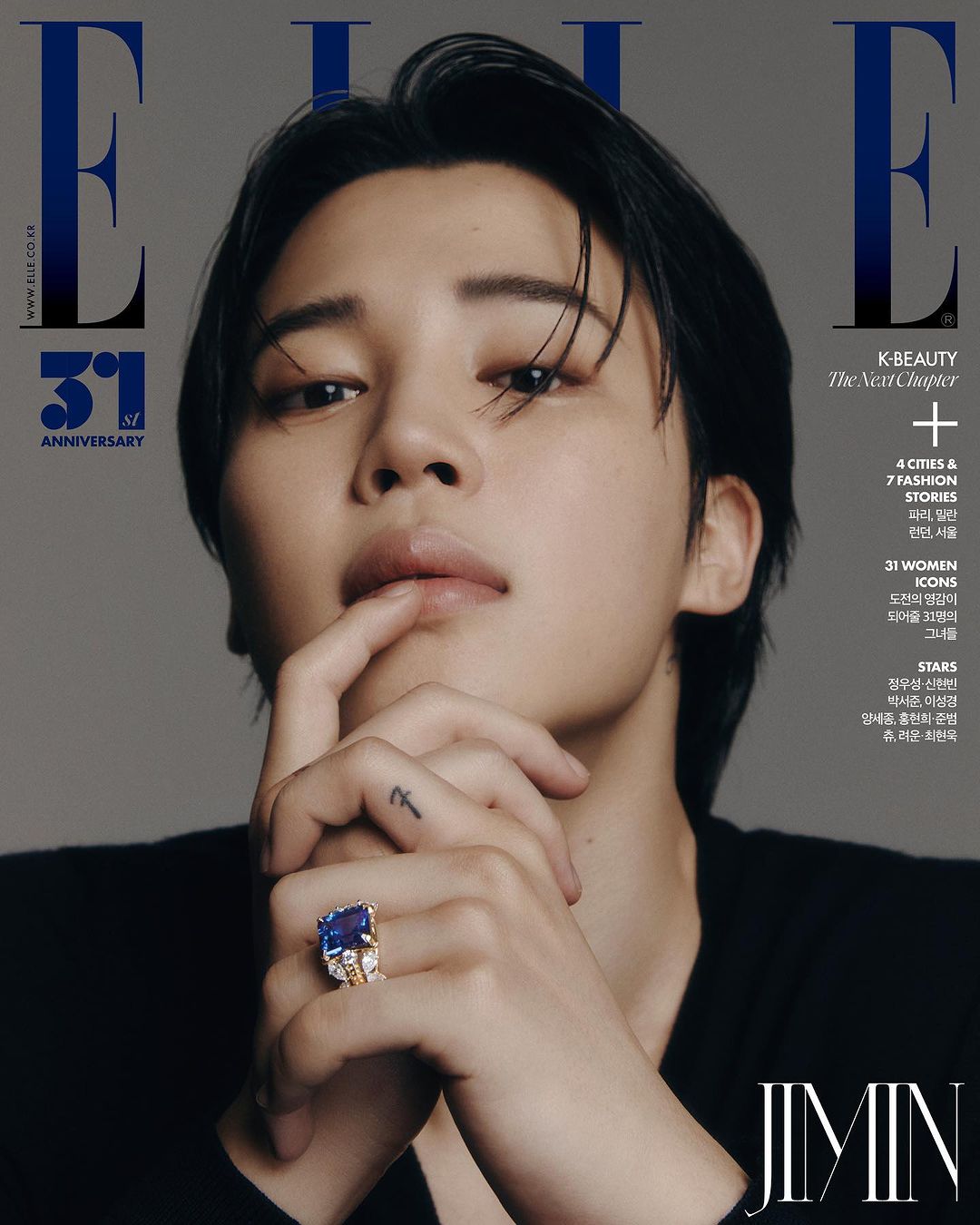 BTS Member Jimin Covers GQ Korea November 2023 Issue