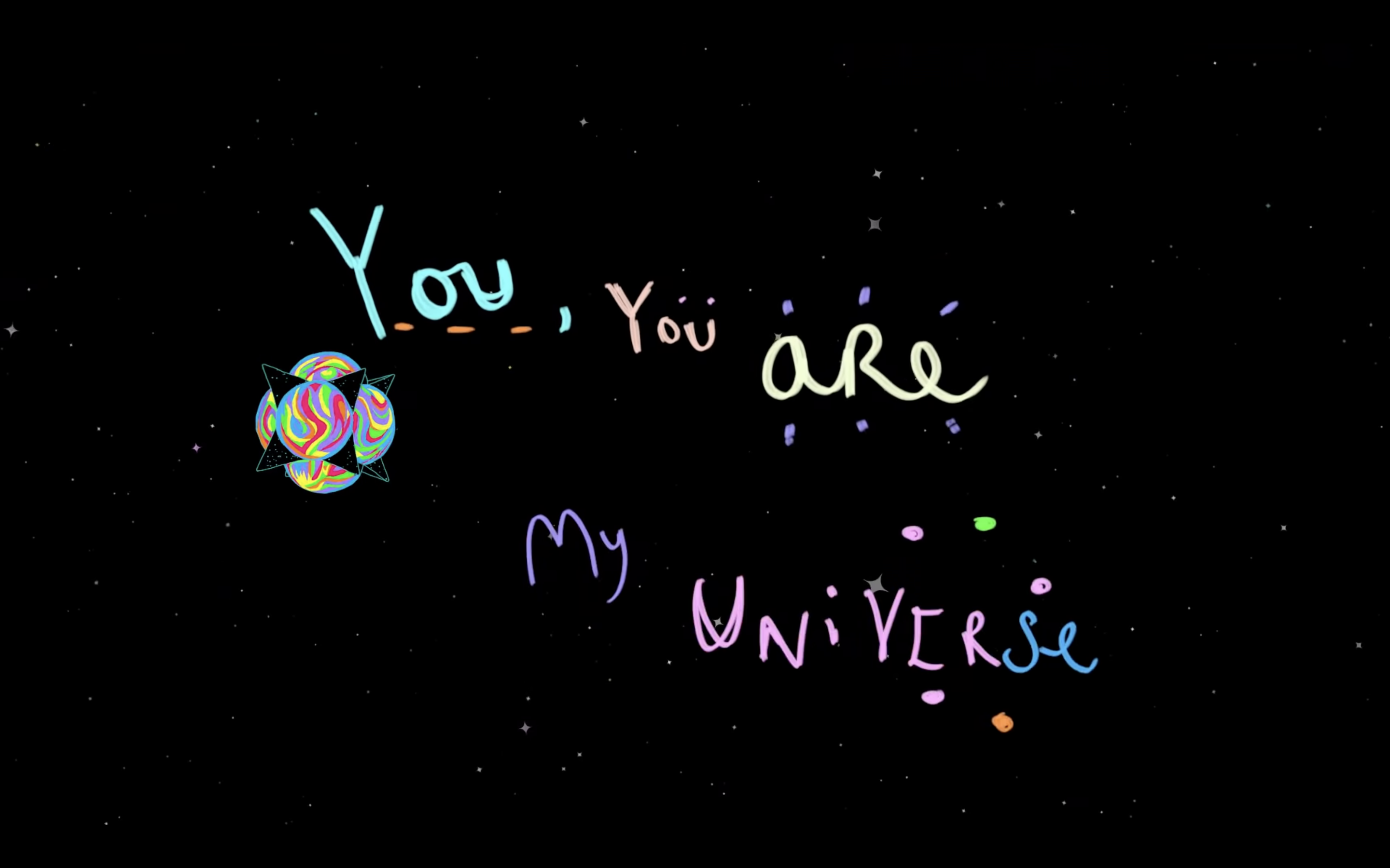 Universe my bts coldplay BTS, Coldplay