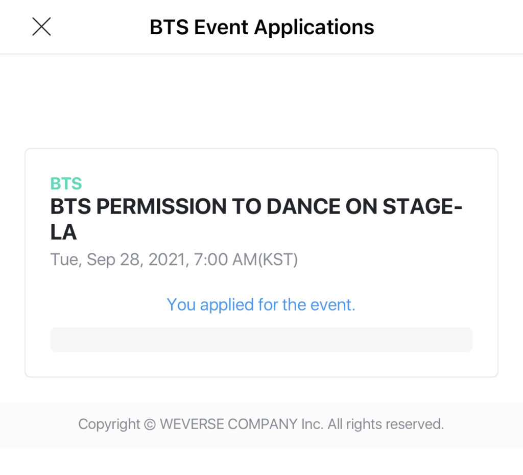 Bts Permission To Dance Online Concert Ticket Price