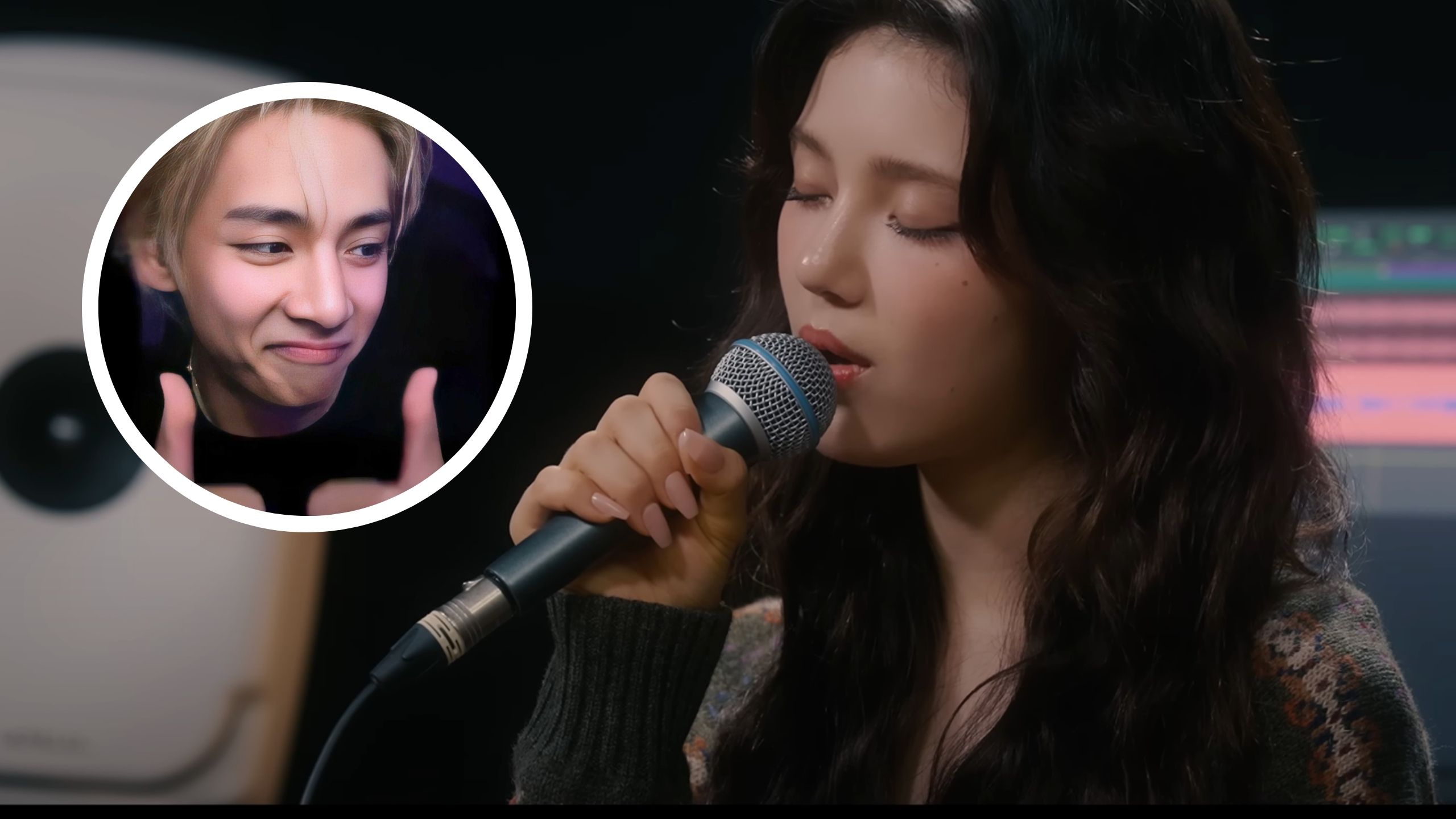 BTS' V reacts to NewJeans Danielle's Cover of his song Rainy Days