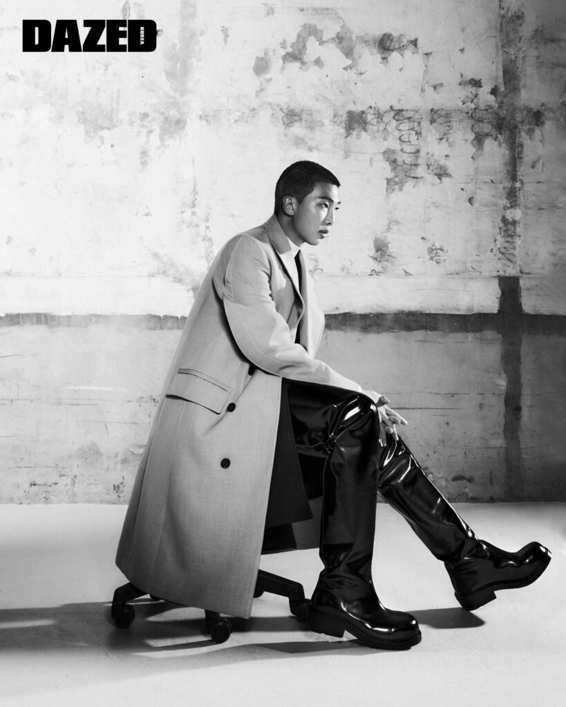 BTS RM New Photoshoot Video For DAZED KOREA Bottega Veneta 