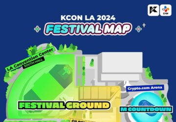 KCON LA 2024 Festival Map