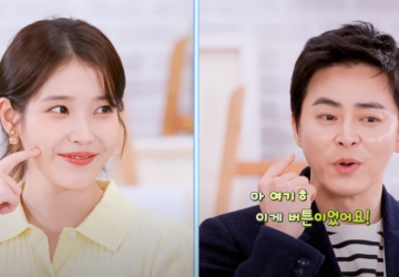 IU and Jo Jung Suk on IU's Vlog, "IU's Palette."