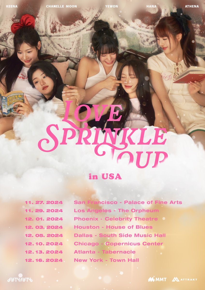 FIFTY FIFTY 'LOVE SPRINKLE TOUR In USA' Dates Announced